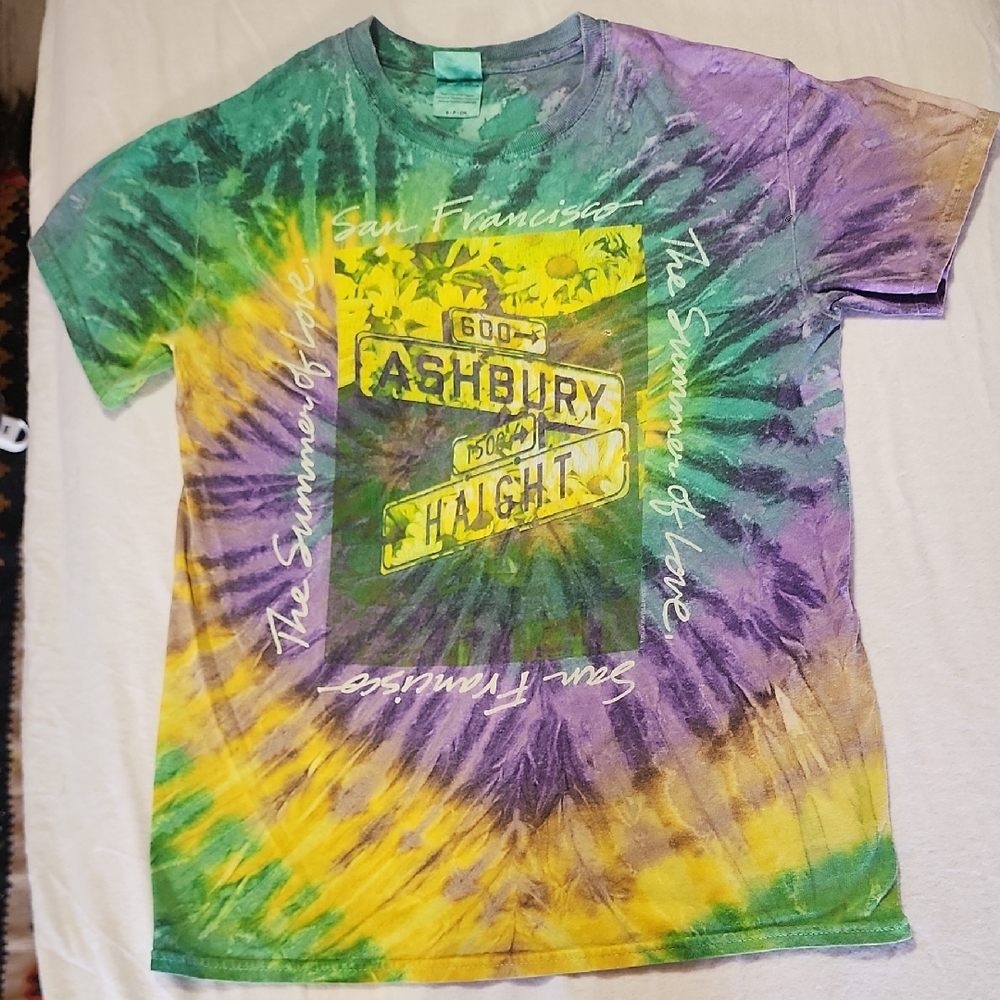 1994 Vinyage Ashbury Tie-Dye Short Sleeve Tee - Tie Dye
